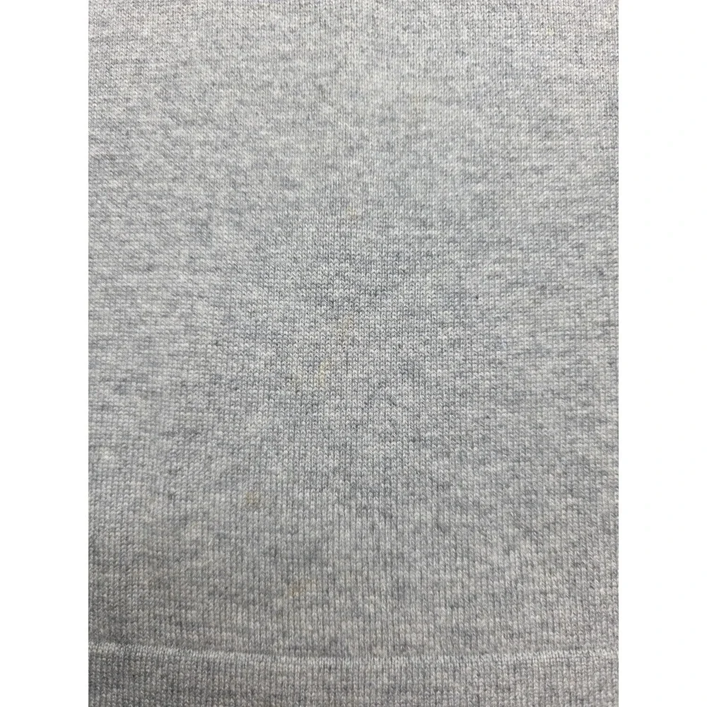 Banana Republic 100% Cashmere Gray Mens Large V Neck Long Sleeve Sweater